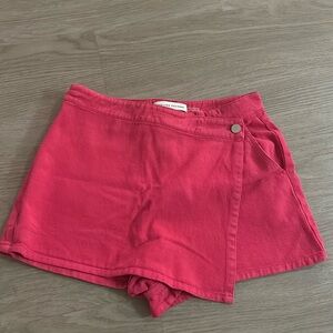 English Factory Pink Skorts Size Medium
